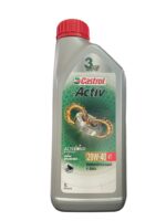 น้ำมันเครื่องมอเตอร์ไซค์ คาสตรอล แอ็คทีฟ 4ที 20W-40 ขนาด0.8- 1ml. - Image 4